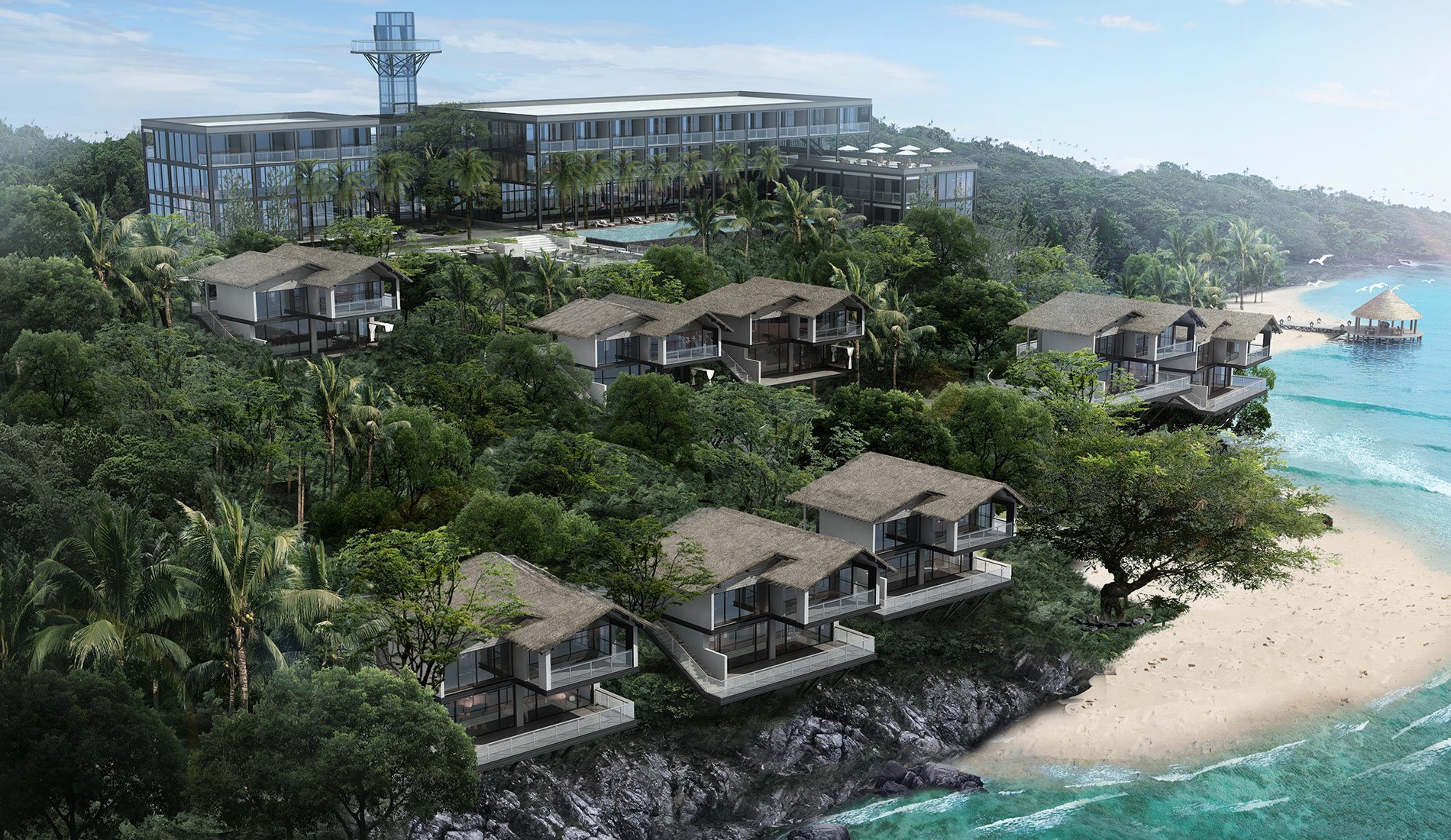 Palau Sunrise Sea View Landison Retreat vue 5 étoiles